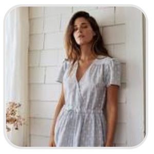 Christy Dawn - Dawn dress blue stripe